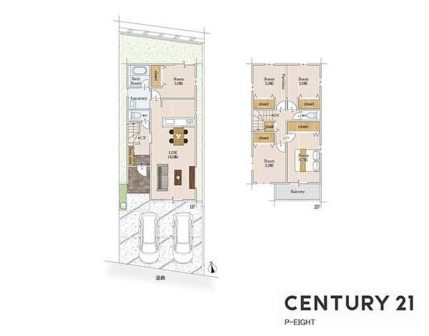 5LDK!収納豊富な間取り!