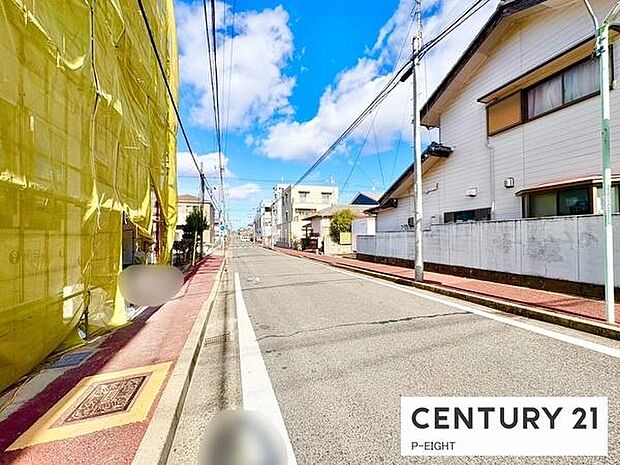 整備された道路です！