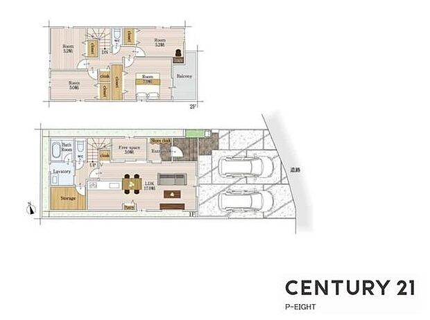4LDK！収納豊富な間取り！