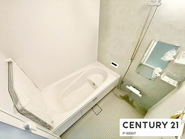 一坪サイズのお風呂で毎日の疲れを癒してください。