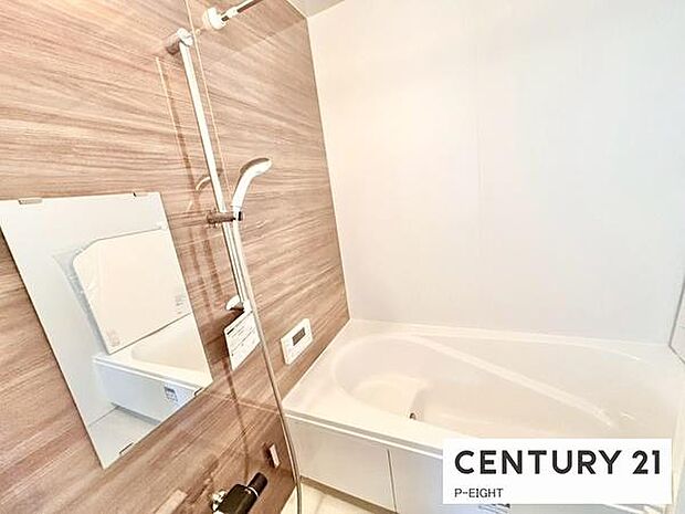 一坪サイズのお風呂で毎日の疲れを癒してください。