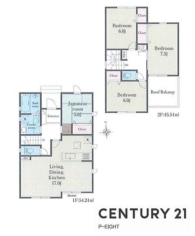4LDK！収納豊富な間取り！子育てや来客時に便利な和室あり！