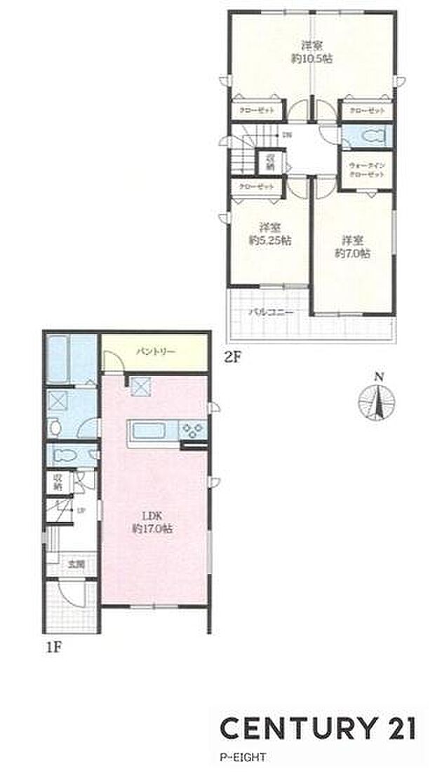 4LDK！収納豊富な間取り！