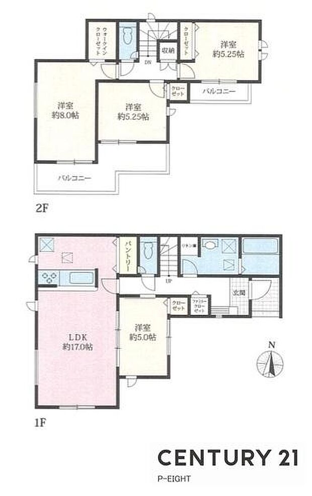 4LDK！収納豊富な間取り！