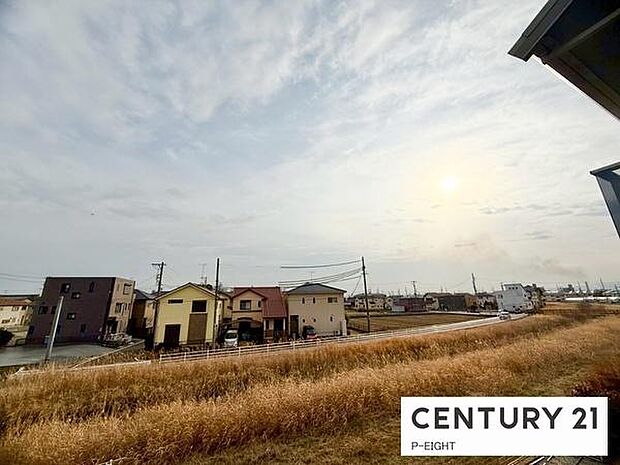 現地から見た眺望です！