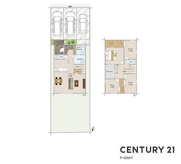4LDK!収納豊富な間取り!