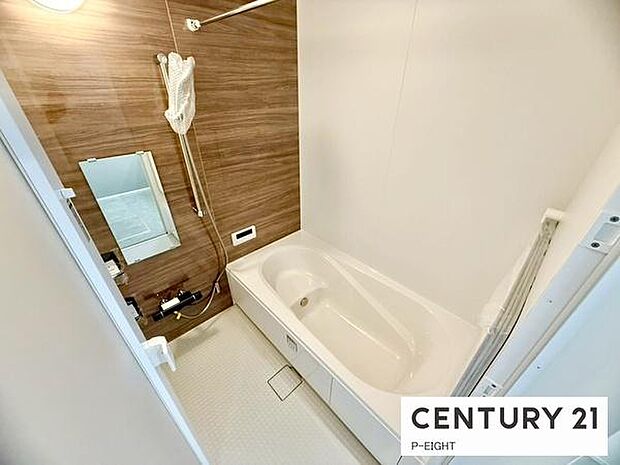 一坪サイズのお風呂で毎日の疲れを癒してください。