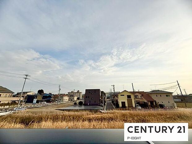 現地から見た眺望です!