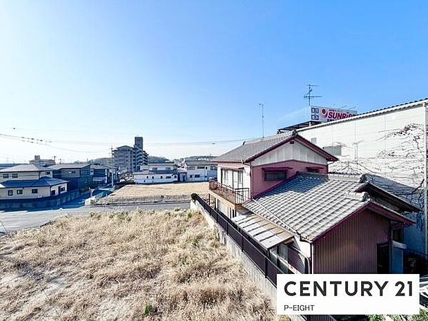 現地から見た眺望です！