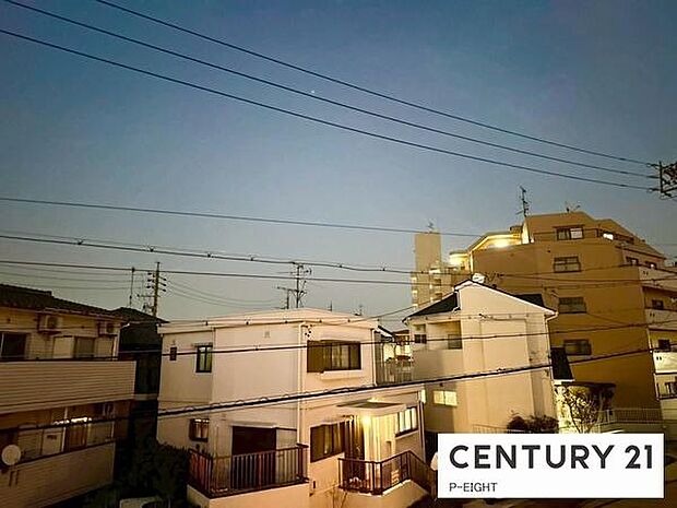 現地から見た眺望です！