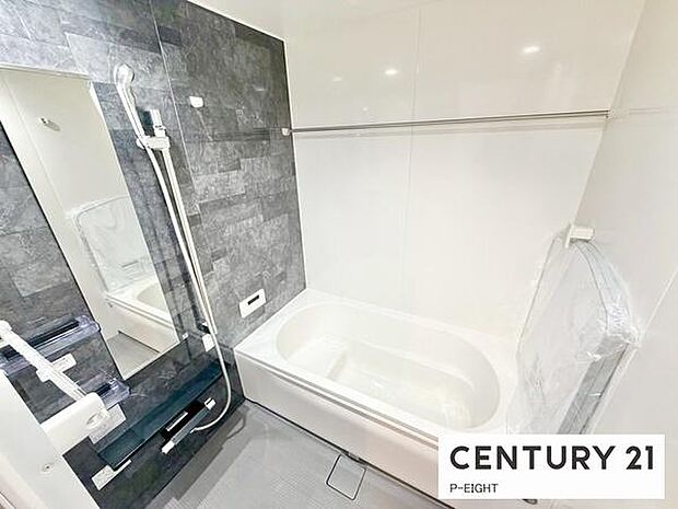 一坪サイズのお風呂で毎日の疲れを癒してください。