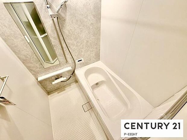 一坪サイズのお風呂で毎日の疲れを癒してください。