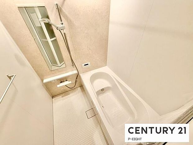 一坪サイズのお風呂で毎日の疲れを癒してください。