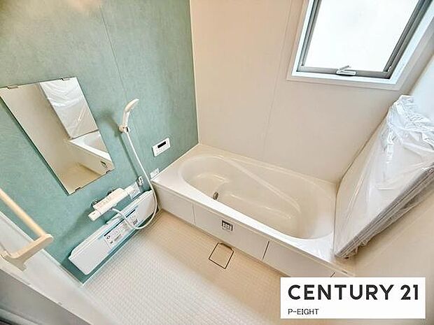 一坪サイズのお風呂で毎日の疲れを癒してください。