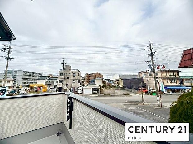 現地から見た眺望です！