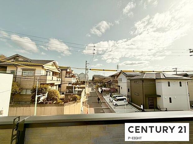 現地から見た眺望です！