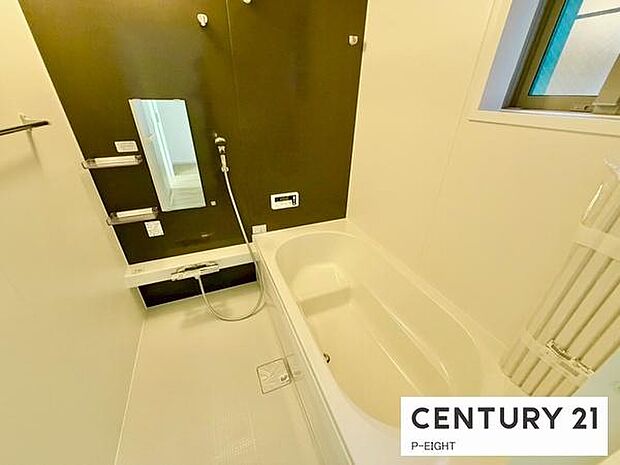 一坪サイズのお風呂で毎日の疲れを癒してください。