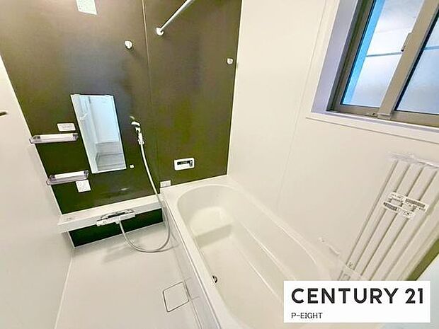 一坪サイズのお風呂で毎日の疲れを癒してください。