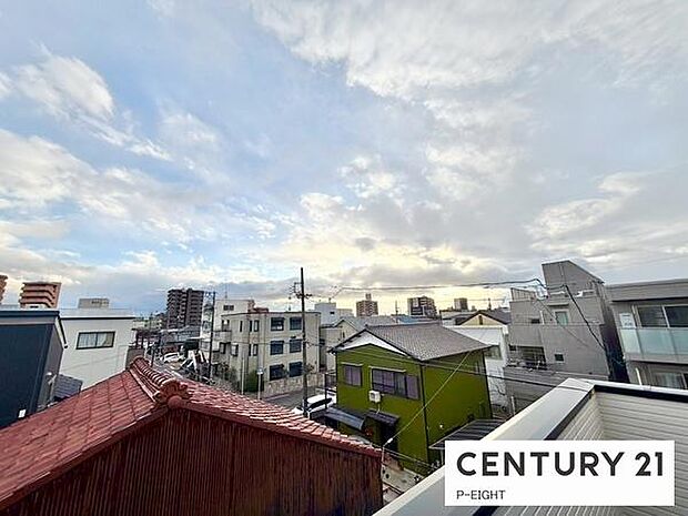 現地から見た眺望です！