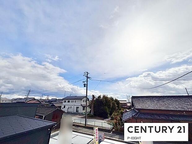 現地から見た眺望です！