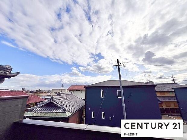 現地から見た眺望です！