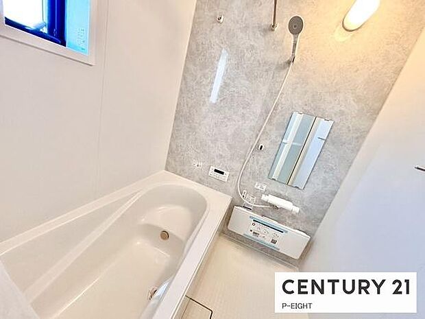 一坪サイズのお風呂で毎日の疲れを癒してください。