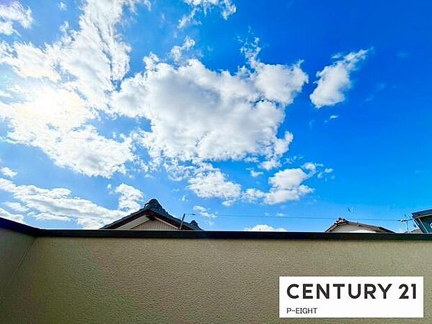 現地から見た眺望です！