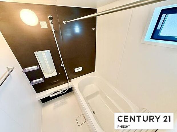 一坪サイズのお風呂で毎日の疲れを癒してください。