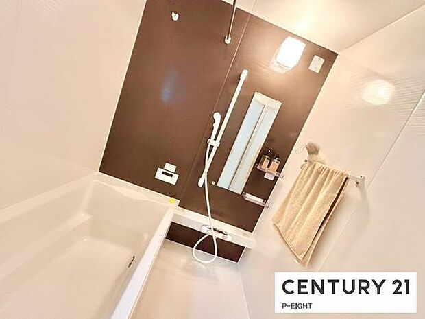 一坪サイズのお風呂で毎日の疲れを癒してください。