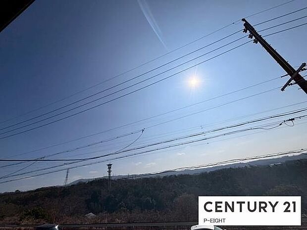 現地から見た眺望です!