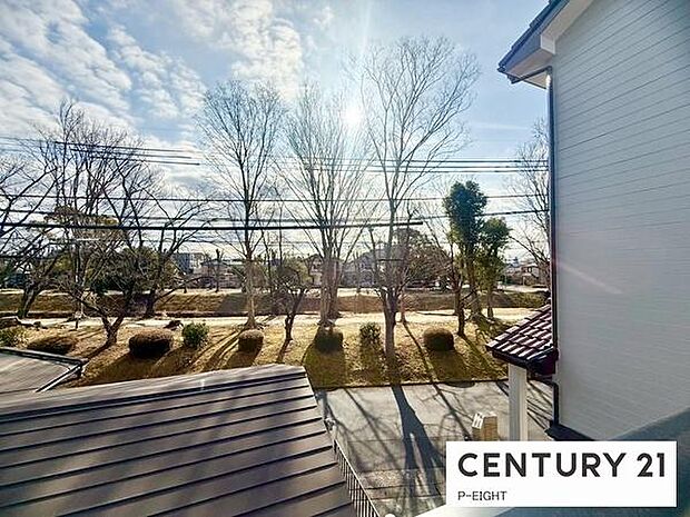 現地から見た眺望です！