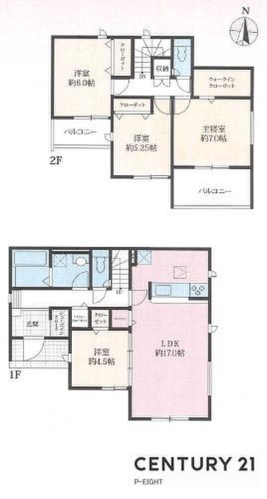 LDK17.0帖!収納豊富な間取り!