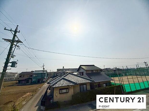 現地から見た眺望です!