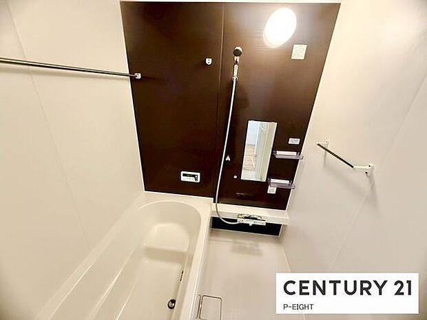 一坪サイズのお風呂で毎日の疲れを癒してください。