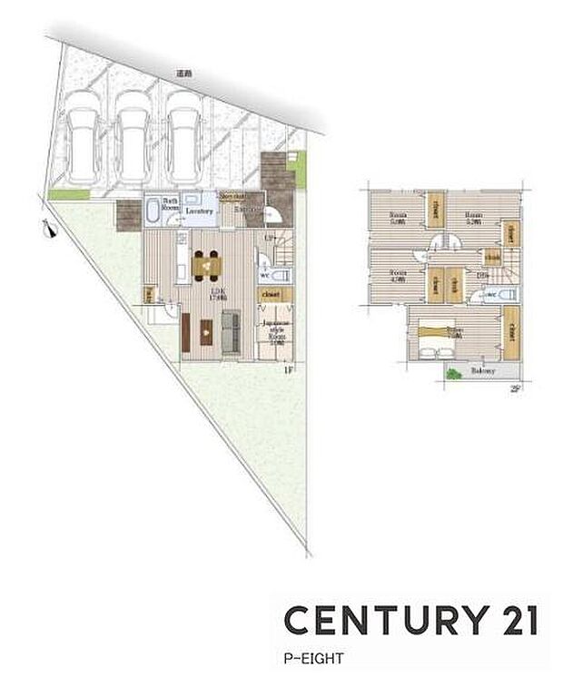 広々LDK17.6帖！収納豊富な間取り！