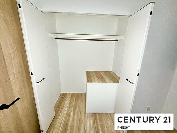 広めの収納スペースあり!