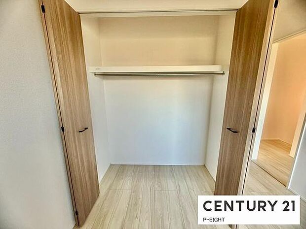 広めの収納スペースあり!