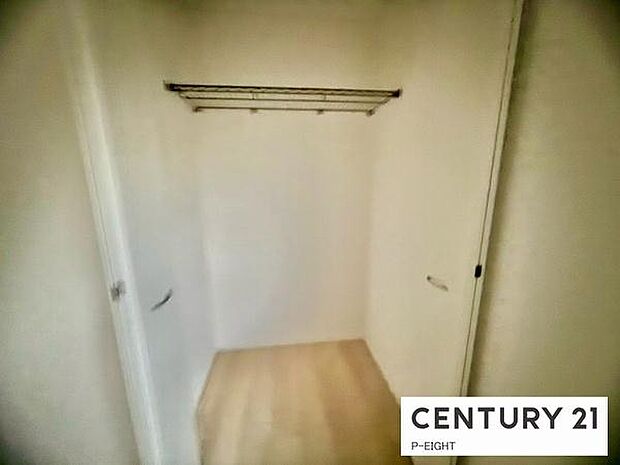 広めの収納スペースあり!