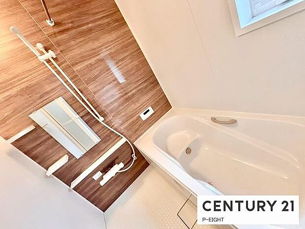 一坪サイズのお風呂で毎日の疲れを癒してください。