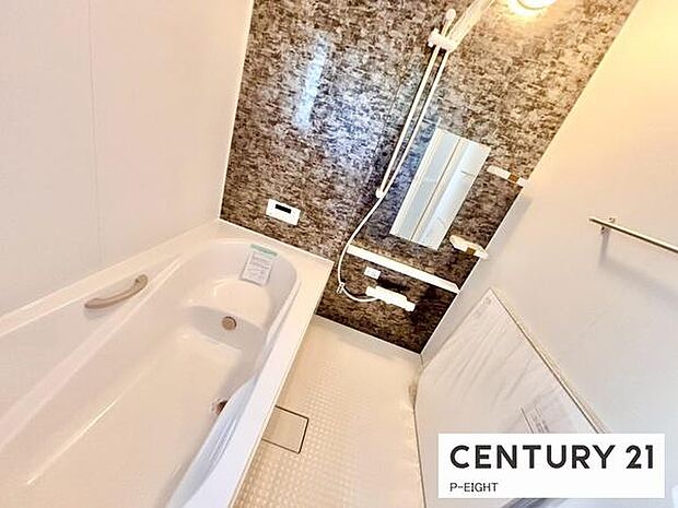 一坪サイズのお風呂で毎日の疲れを癒してください。