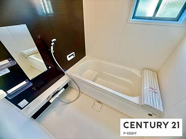 一坪サイズのお風呂で毎日の疲れを癒してください。