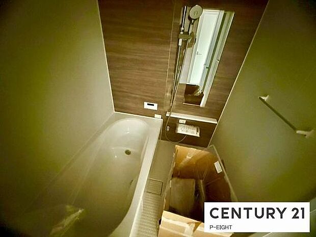 一坪サイズのお風呂で毎日の疲れを癒してください。