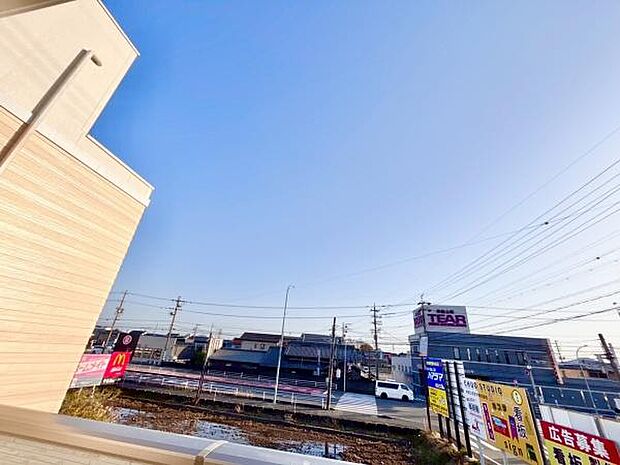 現地から見た眺望です！