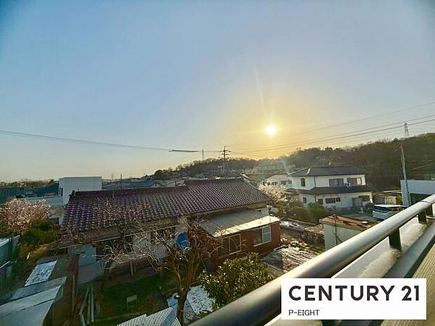 現地から見た眺望です!