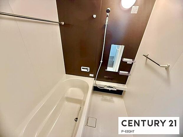 一坪サイズのお風呂で毎日の疲れを癒してください。