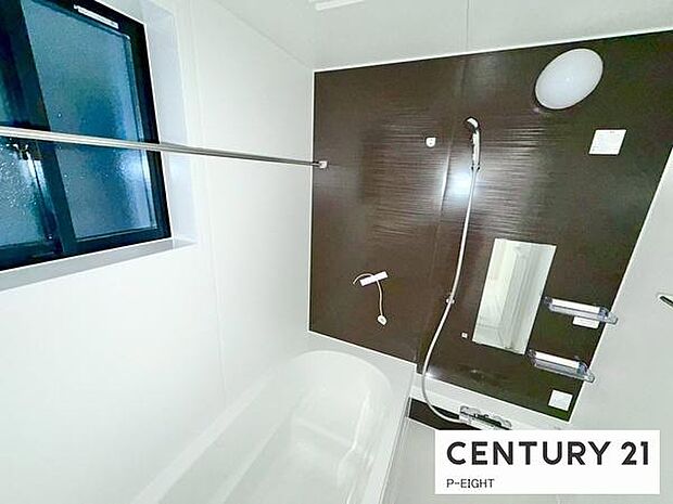 一坪サイズのお風呂で毎日の疲れを癒してください。