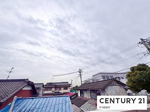 現地から見た眺望です！