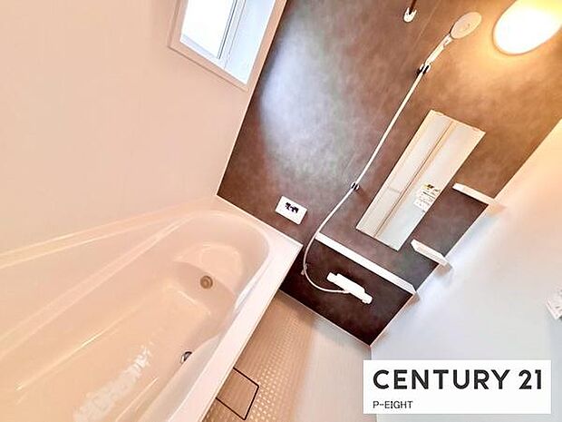 一坪サイズのお風呂で毎日の疲れを癒してください。