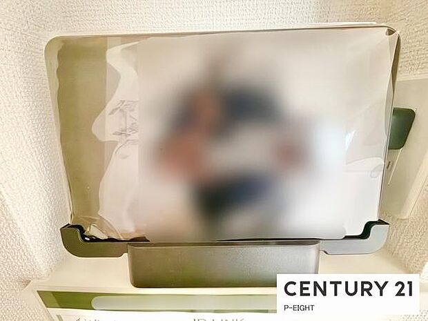 モニター付きインターホンで来客者の顔も見えて安心です!