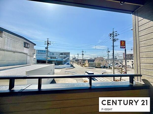 現地から見た眺望です！